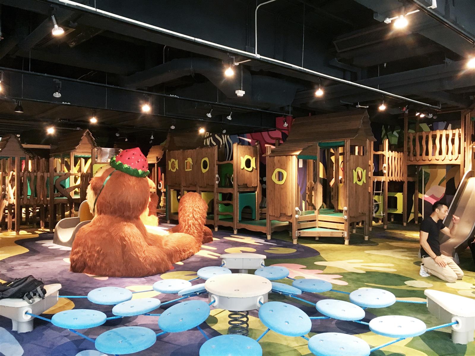 indoor jungle playground